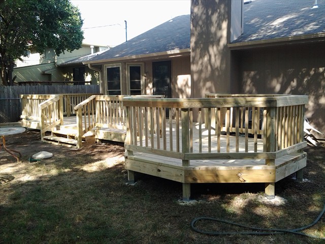 Hexagon Deck Project Picture #3