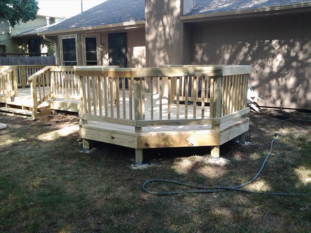 Hexagon Deck Project Picture #5
